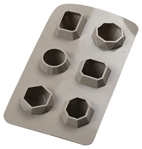 BITZ Ice Cube Tray Diamond Grey von BITZ