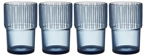 BITZ Kusintha Caféglas 12,5 cm 38 cl 4 Stck. Blau von BITZ