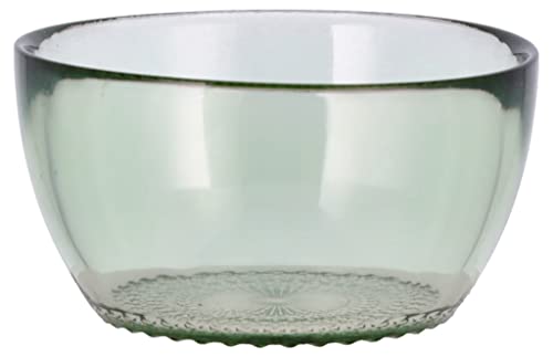 BITZ Kusintha Schale, Schüssel aus Glas, 12 cm, Grün von BITZ