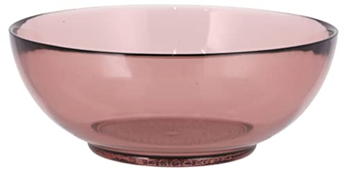 BITZ Kusintha Schale, Schüssel aus Glas, 20 cm, Pink von BITZ