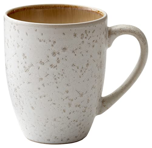 BITZ Kaffeetasse/Kaffeebecher, Tasse aus robustem Steinzeug, 30 cl, Creme/Creme von BITZ