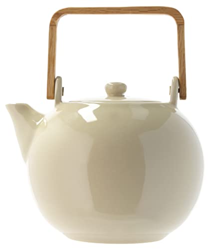 BITZ Wood Teekanne m. Teesieb 1,2 Liter Sand von BITZ