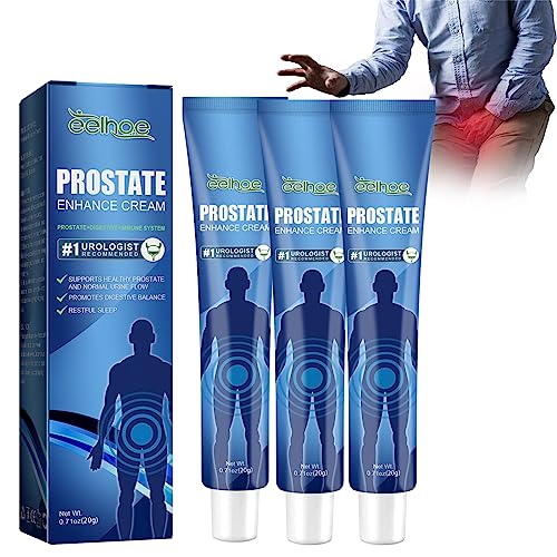 Prostamax+ Prostata-Verbesserungscreme, Prostamax+ Prostata-Creme, Prostata-Verbesserungscreme, Prostata-Pflegecreme, Prostata-Entlastungscreme, Wiederherstellung Von Energie Und Stärke (3 Stk) von BIUBIULOVE
