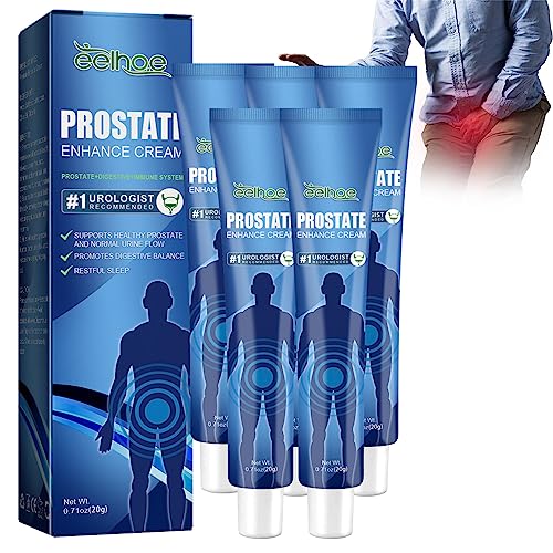 Prostamax+ Prostata-Verbesserungscreme, Prostamax+ Prostata-Creme, Prostata-Verbesserungscreme, Prostata-Pflegecreme, Prostata-Entlastungscreme, Wiederherstellung Von Energie Und Stärke (5 Stk) von BIUBIULOVE