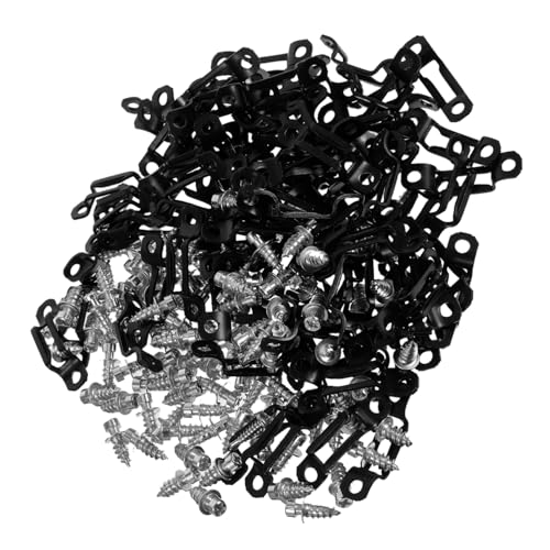 BIUDECO 1 Satz Unsichtbaren Schraubenzubehör für Möbel Versteckte Verbindungselemente aus Hochfestem Stahl für Schränke und Regale Robust und Langlebig von BIUDECO