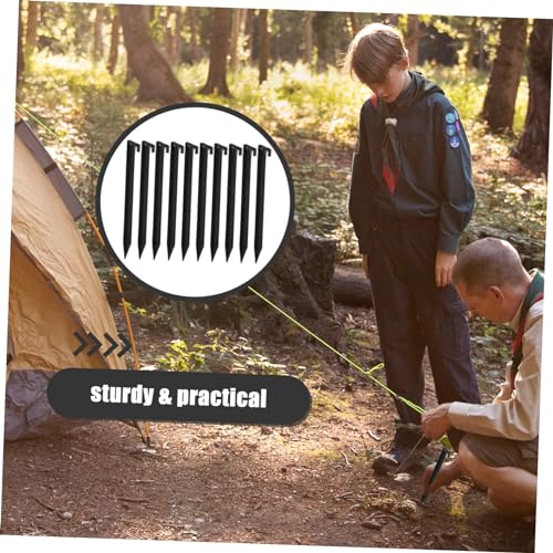 BIUDECO 10 Stück Kunststoff Zeltheringe Camping Heringe Langlebig Robust Leicht Vielseitig für Zelte Markisen Pavillons Geeignet für Verschiedene Böden Outdoor Zubehör BIUDECO 10 Stück Kunststoff Zeltheringe Camping Heringe Langlebig Robust Leicht Vielseitig für Zelte Markisen Pavillons Geeignet für Verschiedene Böden Outdoor Zubehör von BIUDECO