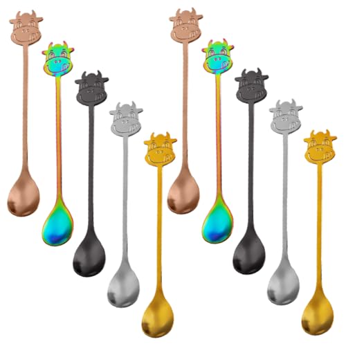 BIUDECO 10 Stück Teiliges Kaffeelöffel mit Langem Griff Glatte Rührlöffel für Kaffee Tee Dessert und Eis Ergonomisch Geformt Kratzfest Vielseitig Einsetzbar für Haushalt und Party BIUDECO 10 Stück Teiliges Kaffeelöffel mit Langem Griff Glatte Rührlöffel für Kaffee Tee Dessert und Eis Ergonomisch Geformt Kratzfest Vielseitig Einsetzbar für Haushalt und Party von BIUDECO