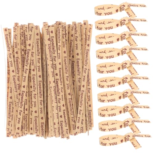 BIUDECO 1400 Stück Bindebänder Aus Kraftpapier für Bonbontüten Multifunktionale Brotbinder Als Partyzubehör BIUDECO 1400 Stück Bindebänder Aus Kraftpapier für Bonbontüten Multifunktionale Brotbinder Als Partyzubehör von BIUDECO