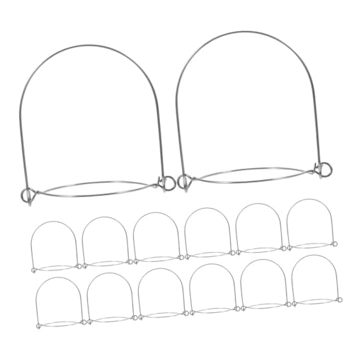 BIUDECO 15 Stück Teiliges Aufhängehaken für Mason Jars Stabile Platzsparende Drahtgriffe für Einmachgläser Vielseitig Nutzbar für Picknick Party und Haushalt BIUDECO 15 Stück Teiliges Aufhängehaken für Mason Jars Stabile Platzsparende Drahtgriffe für Einmachgläser Vielseitig Nutzbar für Picknick Party und Haushalt von BIUDECO