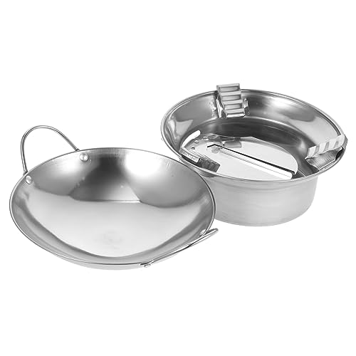 BIUDECO 1Satz Hot Pot mit Alkoholkocher für Camping und Haushaltsküche Korrosionsbeständig Leicht zu Reinigen Lagern für Gesellige Abende BIUDECO 1Satz Hot Pot mit Alkoholkocher für Camping und Haushaltsküche Korrosionsbeständig Leicht zu Reinigen Lagern für Gesellige Abende von BIUDECO