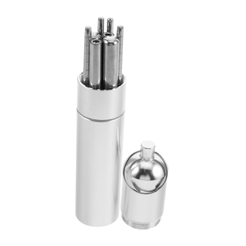 BIUDECO 2 Paare Edelstahl Klappbare Essstäbchen mit Tragbarer Aufbewahrung Reisebesteck Wiederverwendbar Leicht Für Camping Wandern Outdoor Picknick BIUDECO 2 Paare Edelstahl Klappbare Essstäbchen mit Tragbarer Aufbewahrung Reisebesteck Wiederverwendbar Leicht Für Camping Wandern Outdoor Picknick von BIUDECO