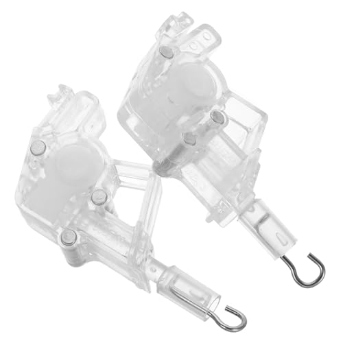 BIUDECO 2 Stück Blinden Wand Tilter für Fensterjalousien Einfache Installation Quadratischer Getriebe Tilter Langlebiges Zubehör für und Jalousien von BIUDECO