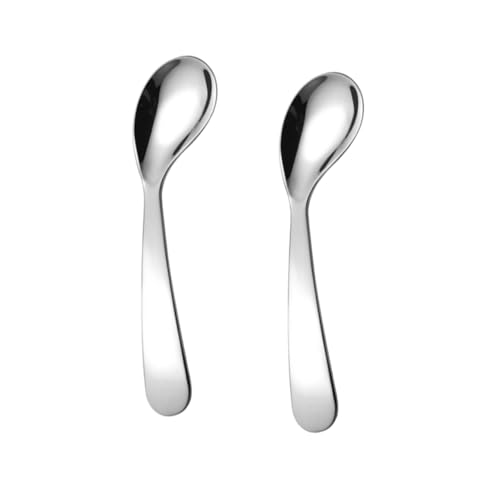 BIUDECO 2 Stück Esslernhilfen für Junge Mädchen Ergonomische Gebogene Sicher und Einfach zu Reinigen für Füttern von Kleinkindern Fördert Selbstständige Essen BIUDECO 2 Stück Esslernhilfen für Junge Mädchen Ergonomische Gebogene Sicher und Einfach zu Reinigen für Füttern von Kleinkindern Fördert Selbstständige Essen von BIUDECO