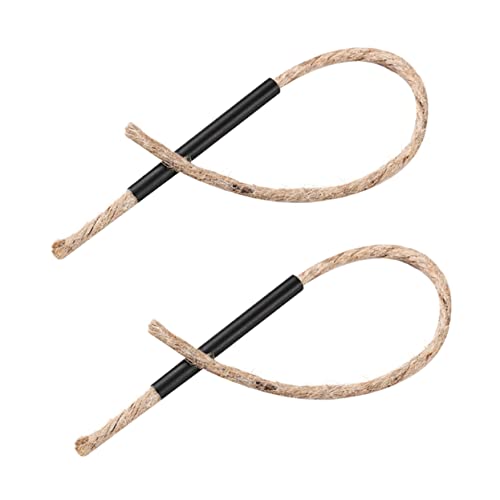 BIUDECO 2 Stück Feuerstarterseil Für Outdoor Survival Anti Verbrühschutzseil Wetterbeständig Und Brennbar Für Camping Und Grill Für Dschungel Wandern Und Angeln Naturmaterial von BIUDECO
