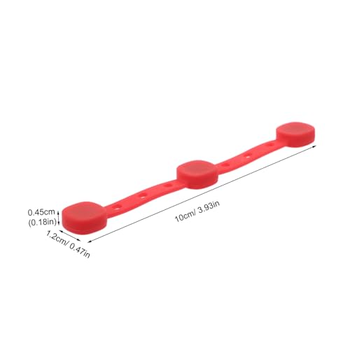 BIUDECO 2 Stück Silikon Airfryer Halter Clips Hitzebeständig Luftfritteusen Zubehör Magnetische Befestigung Für Papier Inserts Kompatibel Mit Meisten Modellen von BIUDECO
