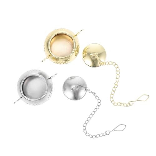 BIUDECO 2 Stück Teesieb für Tee Tragbarer Tee Infuser für Zuhause und Büro mit Feinem Netz und Praktischem Haken für Entnehmen BIUDECO 2 Stück Teesieb für Tee Tragbarer Tee Infuser für Zuhause und Büro mit Feinem Netz und Praktischem Haken für Entnehmen von BIUDECO