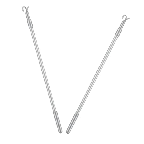 BIUDECO 2 Stück Teiliges Aluminium Jalousie Stab Teleskopstangen für Fenster Robuste Ersatz Winkelstangen mit Haken Langlebige Vorhangbedienung für Zuhause und Büro BIUDECO 2 Stück Teiliges Aluminium Jalousie Stab Teleskopstangen für Fenster Robuste Ersatz Winkelstangen mit Haken Langlebige Vorhangbedienung für Zuhause und Büro von BIUDECO