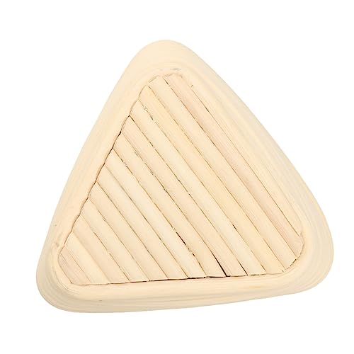 BIUDECO 2 Stück Teiliges Dreieckiges Gärkörbchen aus Handgeflochtenem Rattan mit Khakifarbenem Leineneinsatz Backgeeignet für Sauerteig und Brotteig für Profi und Hobbybäcker BIUDECO 2 Stück Teiliges Dreieckiges Gärkörbchen aus Handgeflochtenem Rattan mit Khakifarbenem Leineneinsatz Backgeeignet für Sauerteig und Brotteig für Profi und Hobbybäcker von BIUDECO