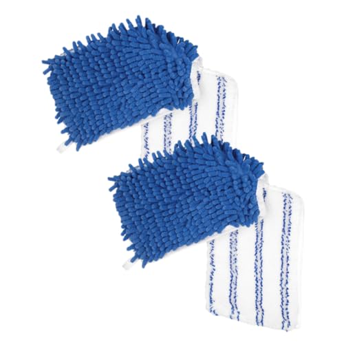 BIUDECO 2Stücke Chenille Mop Nachfüllpads Waschbare Wischpads für Optimale von Fliesen und Marmorböden Wiederverwendbare Ersatzpads für Vielseitige Anwendungen BIUDECO 2Stücke Chenille Mop Nachfüllpads Waschbare Wischpads für Optimale von Fliesen und Marmorböden Wiederverwendbare Ersatzpads für Vielseitige Anwendungen von BIUDECO
