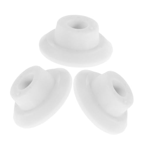 BIUDECO 3 Stück Gummistopfen für Gefrierfach Ablauflöcher Kältebeständige Langlebige Kühlschrank Ablaufstopper Kompatible Dichtung gegen Auslaufen für Einfache Reinigung von BIUDECO