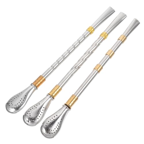 BIUDECO 3 Stück Teiliges Teelöffel mit Langem Griff Rostfrei Langlebig Bunte Auswahl zum Umrühren von Tee für Familie und Freunde BIUDECO 3 Stück Teiliges Teelöffel mit Langem Griff Rostfrei Langlebig Bunte Auswahl zum Umrühren von Tee für Familie und Freunde von BIUDECO