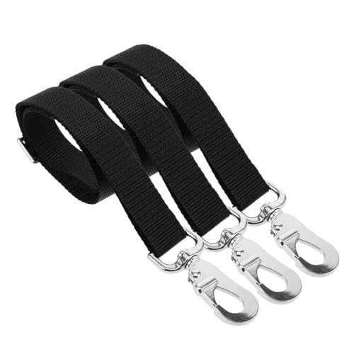 BIUDECO 3 Stück Teiliges Verstellbares Nylon Fixierband für Pferde Robustes Aufhängeseil für Heunetz und Wassereimer Langlebiger Stall und Outdoor Futterhalter Vielseitig Einsetzbar von BIUDECO