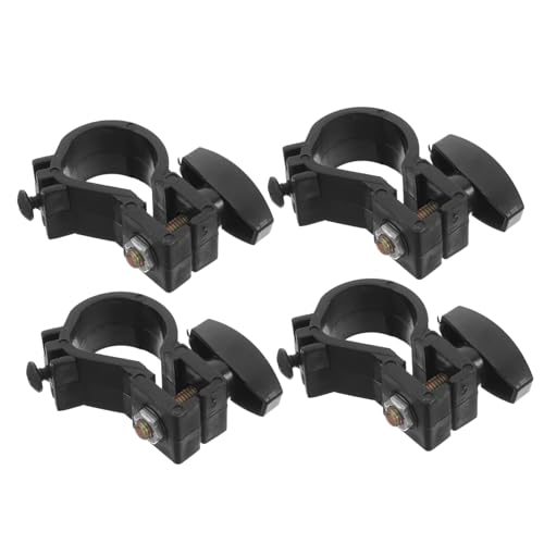 BIUDECO 4 Stück Teiliges Easel Tray Zubehör Set Kompakt Design Stabile Plastikclips Easel Beine Befestigungsschrauben Einfache Montage Vielseitig Kompatibel für Metall Staffeleien von BIUDECO