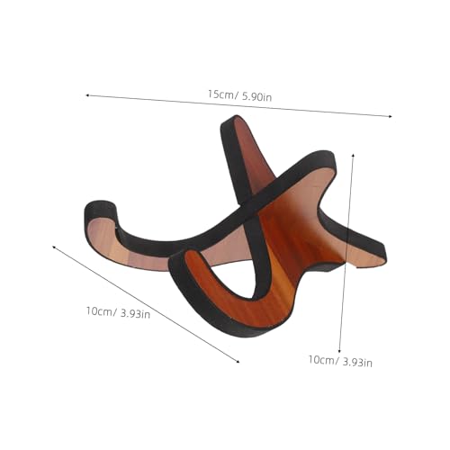 BIUDECO 4 Stück Teiliges Verstellbar für Ukulele Gitarre Banjo und Kleine Saiteninstrumente Platzsparend Robust und Leicht Braun BIUDECO 4 Stück Teiliges Verstellbar für Ukulele Gitarre Banjo und Kleine Saiteninstrumente Platzsparend Robust und Leicht Braun von BIUDECO