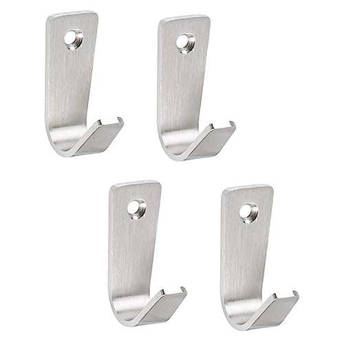 BIUDECO 4 Stück Wandhaken Rostfreie Kleiderhaken für Bad Küche und Garderobe Praktische Aufhängemöglichkeiten für Ihre Kleidung und Accessoires BIUDECO 4 Stück Wandhaken Rostfreie Kleiderhaken für Bad Küche und Garderobe Praktische Aufhängemöglichkeiten für Ihre Kleidung und Accessoires von BIUDECO
