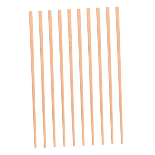BIUDECO 5 Paare Extralange Holz Essstäbchen Wiederverwendbare Naturholz Stäbchen für Kochen Frittieren Hotpot Sushi Ramen Sicher Sauber Vielseitig für Restaurant und Zuhause von BIUDECO