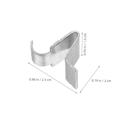 BIUDECO 50 Stück Metall Regalclips für Schrankregale Stabile Büroschrank Halterungen Verstellbare Bücherschrank Sicherheitsbügel Vielseitig Einsetzbar für Küche Büro und Zuhause BIUDECO 50 Stück Metall Regalclips für Schrankregale Stabile Büroschrank Halterungen Verstellbare Bücherschrank Sicherheitsbügel Vielseitig Einsetzbar für Küche Büro und Zuhause von BIUDECO