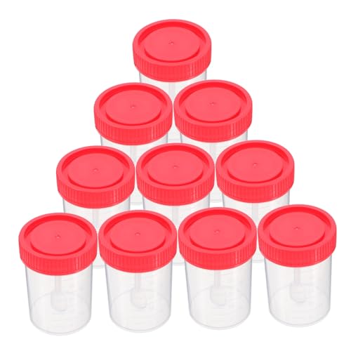 BIUDECO 50 Stück Tasse mit Deckel Stuhlbehälter stuhltest behälter wiederverwendbar Stuhlprobe tragbar Labor Probensammelbecher Testbecher Probenbehälter Probenbecher Zufällige Farbe BIUDECO 50 Stück Tasse mit Deckel Stuhlbehälter stuhltest behälter wiederverwendbar Stuhlprobe tragbar Labor Probensammelbecher Testbecher Probenbehälter Probenbecher Zufällige Farbe von BIUDECO