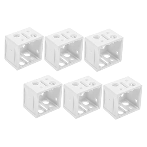 BIUDECO 6 Stück Jalousien Halterungen Montage Kits für Verschiedene Vorhangstile Weiße Blendenhalter für Einfache Installation und Kompatibilität mit Allen Fenstertypen BIUDECO 6 Stück Jalousien Halterungen Montage Kits für Verschiedene Vorhangstile Weiße Blendenhalter für Einfache Installation und Kompatibilität mit Allen Fenstertypen von BIUDECO