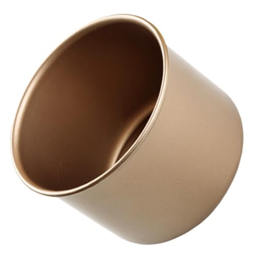 BIUDECO Edelstahl Backform Rund Kleine Runde Kuchenform mit Antihaftbeschichtung Hochwertige Springform für Kuchen Muffins Mousse Kekse Langlebig und Leicht zu Lösen für Haushalt und von BIUDECO