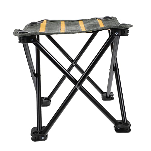 BIUDECO Faltbarer Angelstuhl Tragbarer Campinghocker für Outdoor Aktivitäten Große für Angeln Garten und Terrasse von BIUDECO
