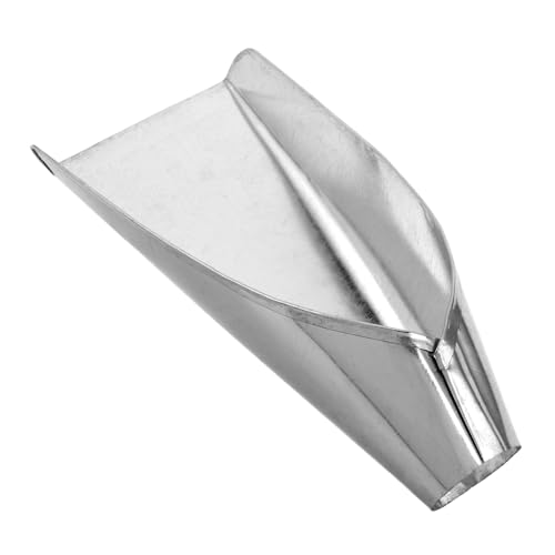 BIUDECO Großer Metalltrichter aus lebensmittelechtem Edelstahl, zum Einmachen von Huhn, Ente, Fisch, einfache Schaufel für Küche und Zuhause von BIUDECO