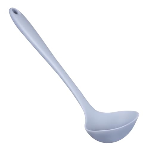 BIUDECO Großer Silikon Suppenlöffel Hitzebeständig Ergonomischer Griff für Küche Restaurant und Hotel Eleganter Servierlöffel für BIUDECO Großer Silikon Suppenlöffel Hitzebeständig Ergonomischer Griff für Küche Restaurant und Hotel Eleganter Servierlöffel für von BIUDECO