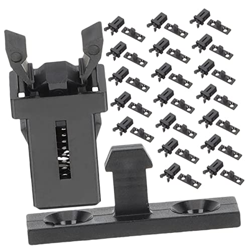 BIUDECO Haushaltsmülltonne Klippverschluss Set Push Button Clips Für ülltonnen Mit Selbstverriegelndem Mechanismus Idealer Ersatz Für Defekte Verschlüsse von BIUDECO