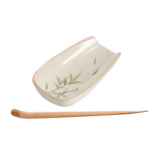 BIUDECO Keramik Teelöffel Chinesischer Teelöffel und Teeschale Leichtes Robustes Teezubehör für Losen Tee Stilvoll Wiederverwendbar für Zuhause und Büro BIUDECO Keramik Teelöffel Chinesischer Teelöffel und Teeschale Leichtes Robustes Teezubehör für Losen Tee Stilvoll Wiederverwendbar für Zuhause und Büro von BIUDECO