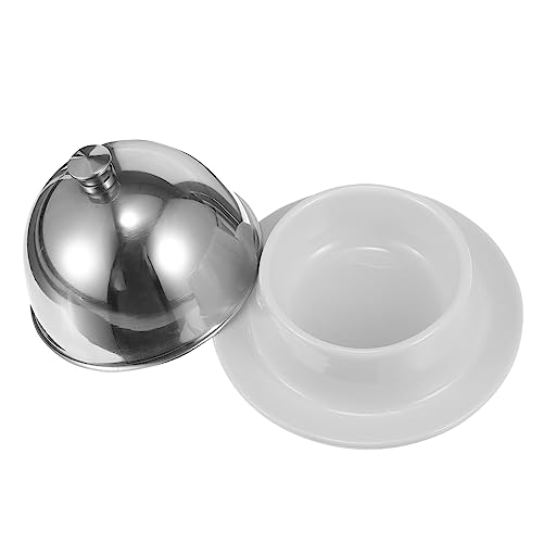 BIUDECO Keramische Butterdose mit Deckel Multifunktionale Servierplatte für Butter Desserts und Snacks Praktisch und Leicht für Zuhause Küche und Camping BIUDECO Keramische Butterdose mit Deckel Multifunktionale Servierplatte für Butter Desserts und Snacks Praktisch und Leicht für Zuhause Küche und Camping von BIUDECO