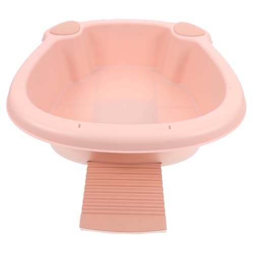 BIUDECO Kleiner Wäscheeimer mit Waschbrett Multifunktionale Wäschewanne aus Strapazierfähigem PP Material Abnehmbares Waschbrett Niedliches Cartoon Design für Hausarbeit und Camping BIUDECO Kleiner Wäscheeimer mit Waschbrett Multifunktionale Wäschewanne aus Strapazierfähigem PP Material Abnehmbares Waschbrett Niedliches Cartoon Design für Hausarbeit und Camping von BIUDECO