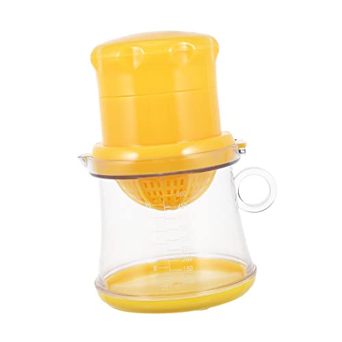 BIUDECO Manuelle Mini Fruchtpresse Handlicher Zitronen und Limetten Squeezer Leichter Tragbarer Saftspender für Orangen und Wasserreiche Früchte Langlebiges Küchenwerkzeug Zufällige Farbe von BIUDECO