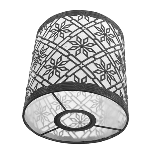 BIUDECO Metallischer Lampenschirm mit Floralem Muster Zylindrischer Dekorationsschirm für Schlafzimmer Wohnzimmer und Esszimmer Kompatibel mit Glühbirnen Leicht zu Installieren Stilvolles BIUDECO Metallischer Lampenschirm mit Floralem Muster Zylindrischer Dekorationsschirm für Schlafzimmer Wohnzimmer und Esszimmer Kompatibel mit Glühbirnen Leicht zu Installieren Stilvolles von BIUDECO