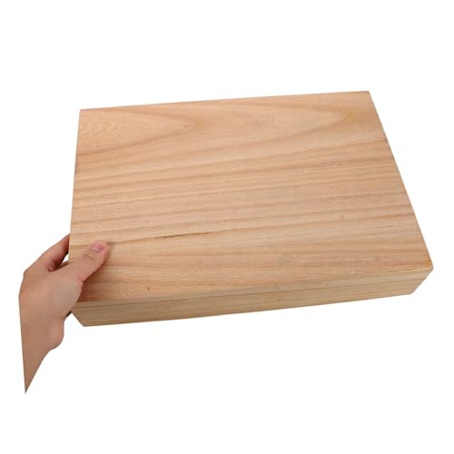 BIUDECO Natürliche Holz Wandregal Aufbewahrungsbox Wandmontiert Raumspartalent Vielseitig Wohnzimmer Regal für Kleine Wohnungen von BIUDECO