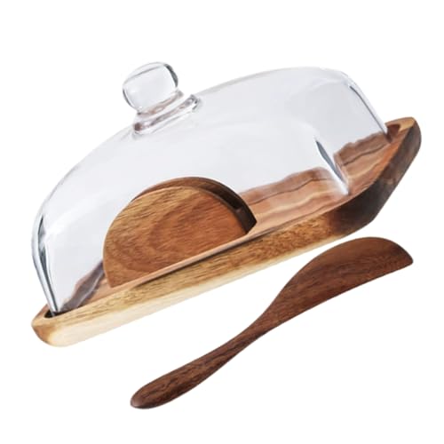 BIUDECO Natürlicher Butterbehälter für Arbeitsplatte Eleganter Käse und Snack Organizer für Aufbewahrung und Servieren BIUDECO Natürlicher Butterbehälter für Arbeitsplatte Eleganter Käse und Snack Organizer für Aufbewahrung und Servieren von BIUDECO