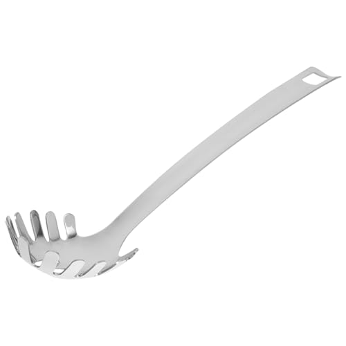 BIUDECO Nudelserver mit Ergonomischem Griff Multifunktionaler Spaghettilöffel für Zubereitung von Nudeln und Anderen Speisen Leicht und Spülmaschinenfest von BIUDECO