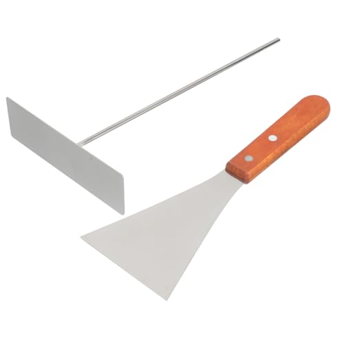 BIUDECO Professionelles Crepe Edelstahl Teilig Teigverteiler und Pfannenwender Ergonomisch für Gleichmäßige Pfannkuchen und Omeletts Geeignet für Crepe und Pancake Zubereitung BIUDECO Professionelles Crepe Edelstahl Teilig Teigverteiler und Pfannenwender Ergonomisch für Gleichmäßige Pfannkuchen und Omeletts Geeignet für Crepe und Pancake Zubereitung von BIUDECO
