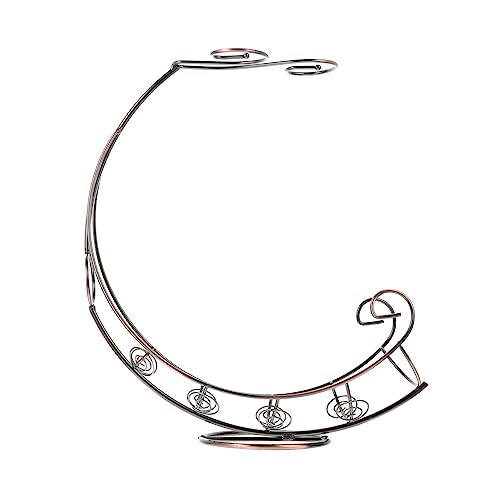 BIUDECO Retro Piratenschiff Weinregal mit Glashalter Vintage Weinzubehör für Stilvolle Wohnkultur Dekoratives Weinständer für Flaschen und Gläser für Zuhause und Partys von BIUDECO