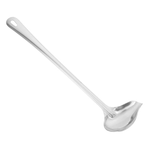 BIUDECO Saucenlöffel mit Ausgießrand Hochtemperaturbeständig Ergonomischer Griff Einsetzbar für Suppen und Saucen Küchenutensil für Zuhause und Restaurant BIUDECO Saucenlöffel mit Ausgießrand Hochtemperaturbeständig Ergonomischer Griff Einsetzbar für Suppen und Saucen Küchenutensil für Zuhause und Restaurant von BIUDECO