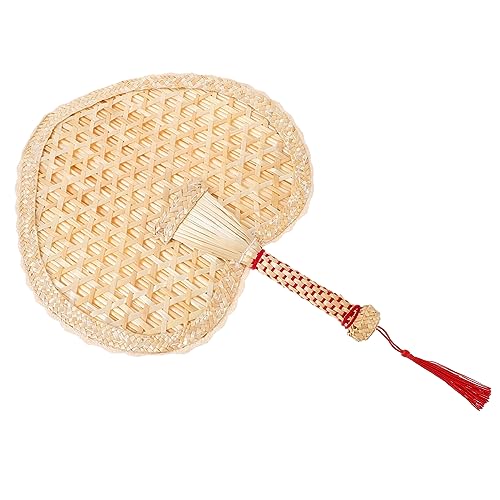 BIUDECO Stroh Handfächer Handgefertigt Vintage Handventilator im Chinesischen Stil für Sommerdekoration Naturmaterialien Praktischer Kühlfächer für Zuhause und Veranstaltungen BIUDECO Stroh Handfächer Handgefertigt Vintage Handventilator im Chinesischen Stil für Sommerdekoration Naturmaterialien Praktischer Kühlfächer für Zuhause und Veranstaltungen von BIUDECO